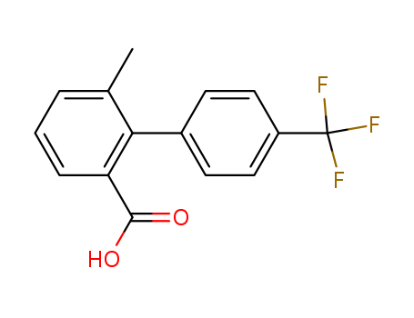 [1,1'-Biphenyl]-2-carboxylic acid, 6-methyl-4'-(trifluoromethyl)-