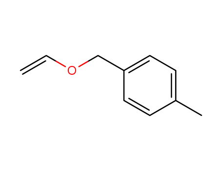 Molecular Structure of 26437-10-5 (Benzene, 1-[(ethenyloxy)methyl]-4-methyl-)