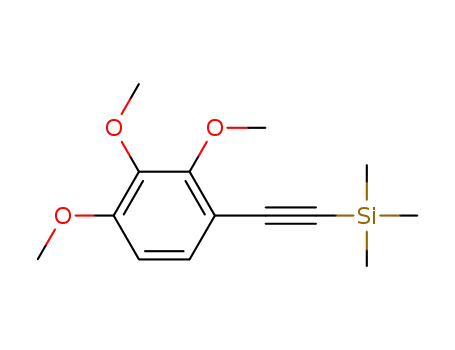 (2,3,4-trimethoxyphenylethynyl)trimethylsilane