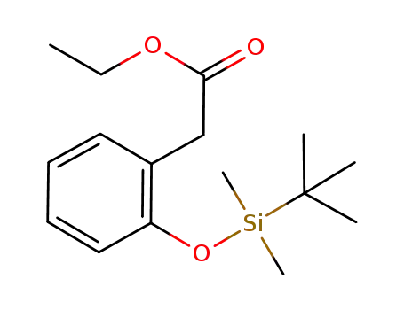 ethyl 2-(2-((tert-butyldimethylsilyl)oxy)phenyl)acetate