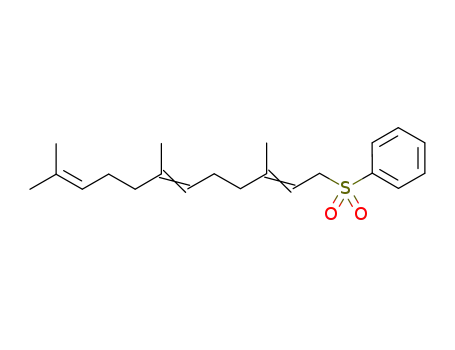 (3,7,11-Trimethyldodeca-2,6,10-triene-1-sulfonyl)benzene