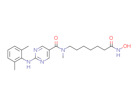 2-(2,6-diMethylphenylaMino)-N-(7-(hydroxyaMino)-7-oxoheptyl)pyriMidine-5-carboxaMide