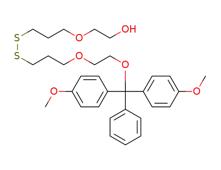 1,14-(dimethoxytrityl)oxy-3,12-dioxa-7-dithiatetradecane-1-ol