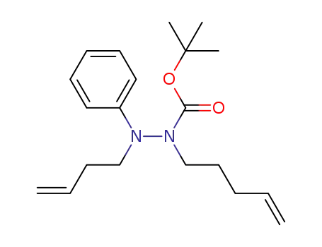 tert-butyl 2-(but-3-enyl)-1-(pent-4-enyl)-2-phenylhydrazinecarboxylate