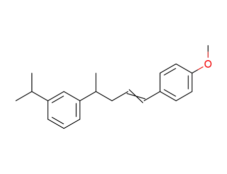 1-isopropyl-3-(5-(4-methoxyphenyl)pent-4-en-2-yl)benzene