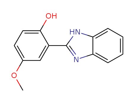Molecular Structure of 112291-46-0 (Phenol, 2-(1H-benzimidazol-2-yl)-4-methoxy-)