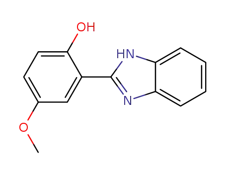 Molecular Structure of 112291-46-0 (Phenol, 2-(1H-benzimidazol-2-yl)-4-methoxy-)