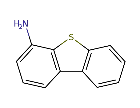 Molecular Structure of 72433-66-0 (4-DibenzothiophenaMine)