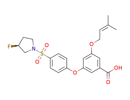 C<sub>22</sub>H<sub>24</sub>FNO<sub>6</sub>S