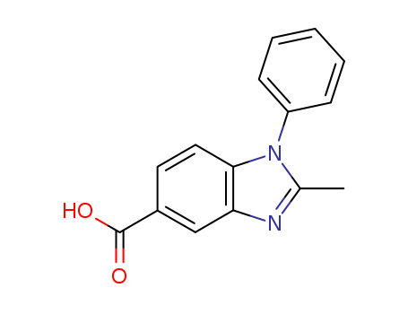 2-Methyl-1-phenyl-1H-benzoimidazole-5-carboxylic acid
