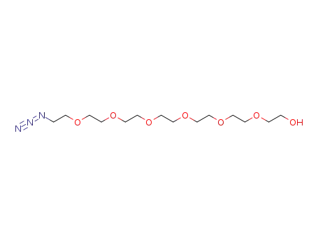 Molecular Structure of 1274892-60-2 (N3-PEG7-OH)