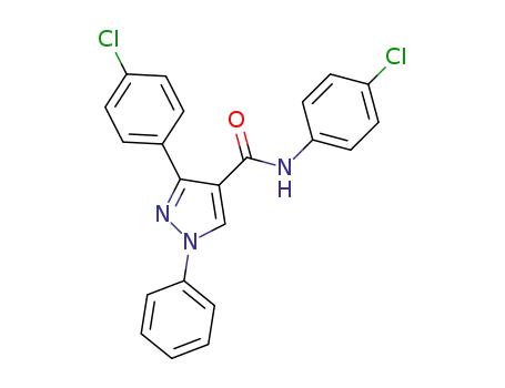 N,3-bis(4-chlorophenyl)-1-phenyl-1H-pyrazole-4-carboxamide