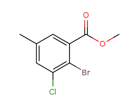 methyl 2-bromo-3-chloro-5-methylbenzoate