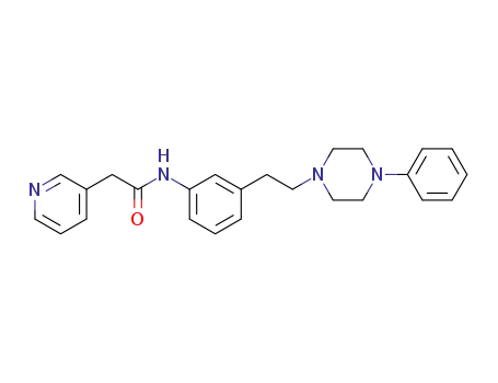 N-{3-[2-(4-phenyl-piperazin-1-yl)-ethyl]-phenyl}-2-pyridin-3-yl-acetamide