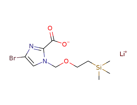 lithium 4-bromo-1-((2-(trimethylsilyl)ethoxy)methyl)-1H-imidazole-2-carboxylate