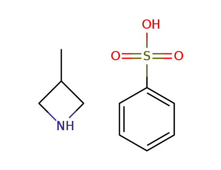 Molecular Structure of 1188263-80-0 (3-methylazetidine, benzenesulfonic acid salt)