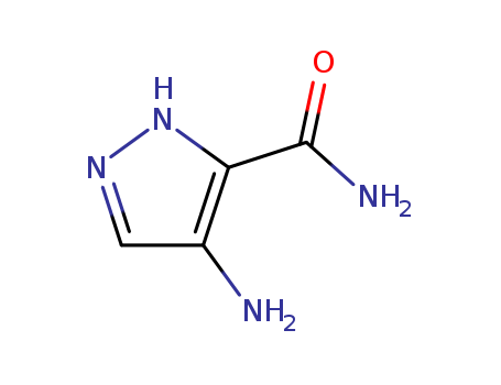 1H-Pyrazole-3-carboxamide,4-amino-(9CI)
