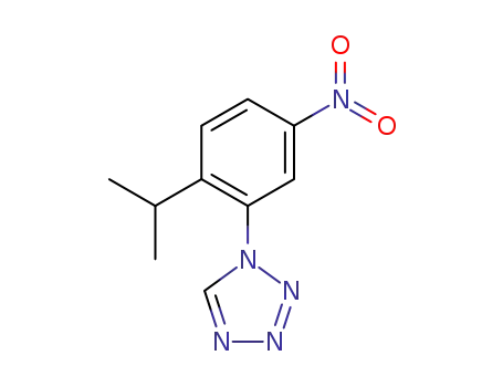 1-(2-isopropyl-5-nitrophenyl)-1H-tetrazole