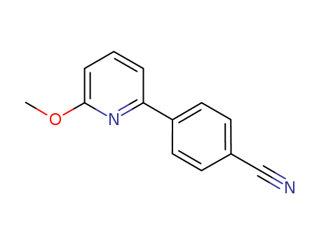 4-(6-Methoxypyridin-2-yl)benzonitrile