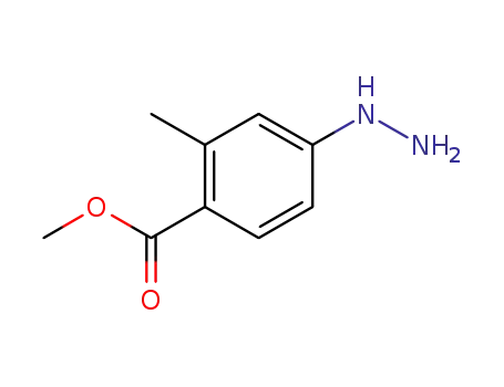 methyl 4-hydrazino-2-methylbenzoate