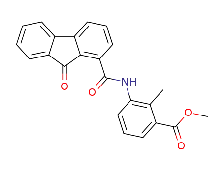 methyl 2-methyl-3-(9-oxo-9H-fluorene-1-carboxamido)benzoate