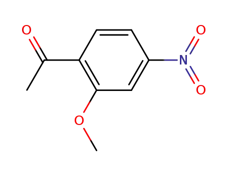 Molecular Structure of 90564-14-0 (1-(2-methoxy-4-nitrophenyl)ethanone)