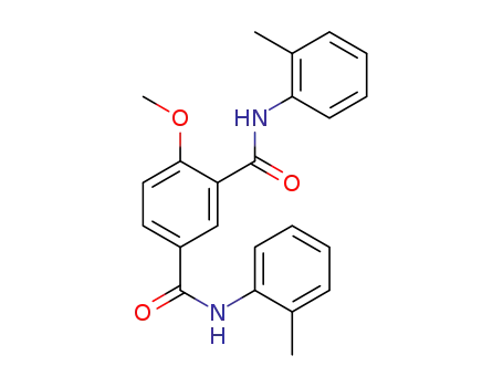 Molecular Structure of 929637-59-2 (N<SUP>1</SUP>,N<SUP>3</SUP>-bis(2-methylphenyl)-4-methoxyisophthalamide)