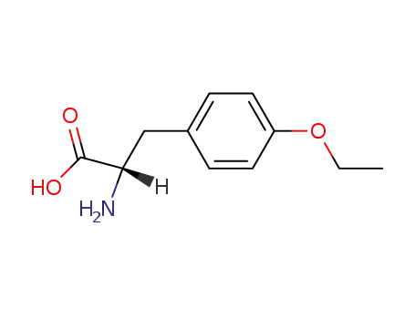 Molecular Structure of 32795-52-1 (O-ETHYL-L-TYROSINE)