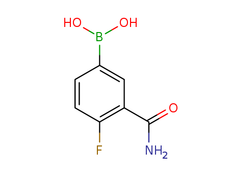 3-Carbamoyl-4-fluorophenylboronic acid 874219-34-8