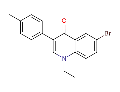 6-bromo-1-ethyl-3-(4-methylphenyl)quinolin-4(1H)-one