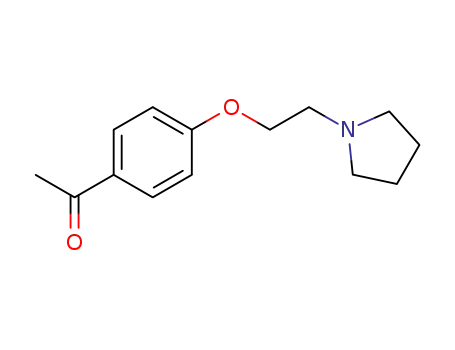 1-{4-[2-(pyrrolidin-1-yl)ethoxy]phenyl}ethan-1-one