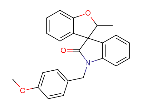 1'-(4-methoxybenzyl)-2-methyl-2H-spiro[benzofuran-3,3'-indolin]-2'-one