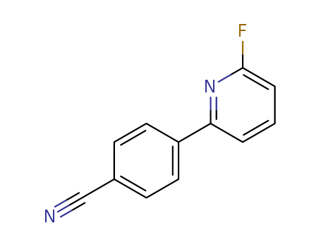 4-(6-Fluoropyridin-2-yl)benzonitrile