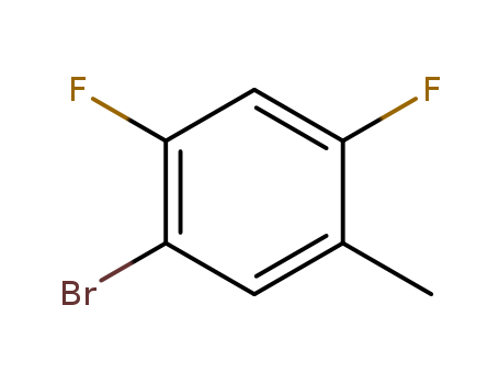 1-Bromo-2，4-difluoro-5-methylbenzene