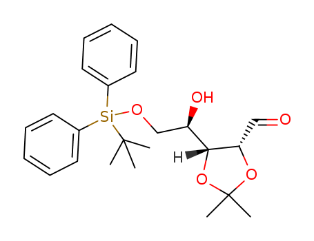 D-Ribose,5-O-[(1,1-dimethylethyl)diphenylsilyl]-2,3-O-(1-methylethylidene)-
