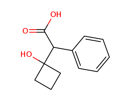 Benzeneacetic acid, a-(1-hydroxycyclobutyl)- cas  5463-97-8