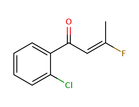 (E)-1-(2-chlorophenyl)-3-fluorobut-2-en-1-one