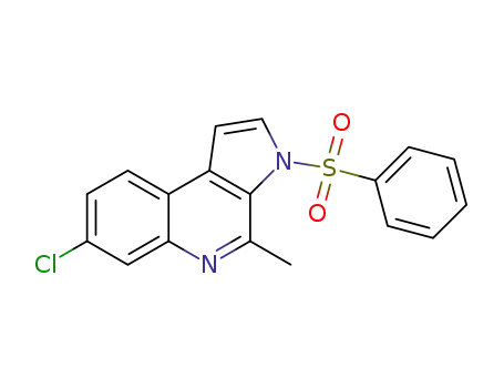 7-chloro-4-methyl-3-(phenylsulfonyl)-3H-pyrrolo[2,3-c]quinoline