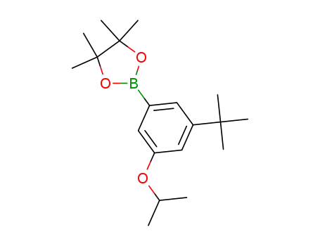2-(3-tert-butyl-5-isopropoxyphenyl)-4,4,5,5-tetramethyl-1,3,2-dioxaborolane