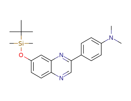 4-(7-((tert-butyldimethylsilyl)oxy)quinoxalin-2-yl)-N,N-dimethylaniline