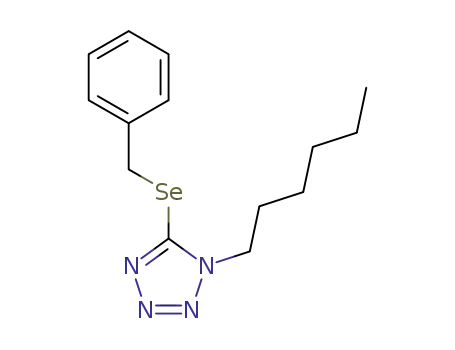 5-benzylselanyl-1-hexyl-1H-tetrazole