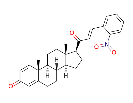 21E-(2-nitrobenzylidene)pregn-1,4-diene-3,20-dione