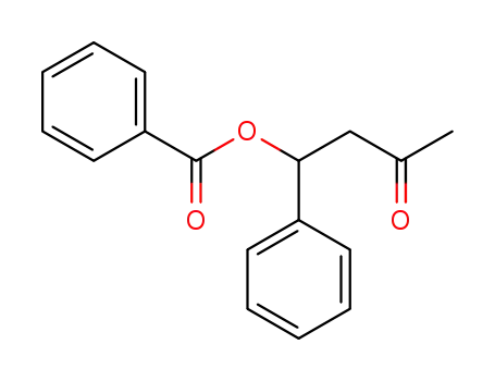 3-oxo-1-phenylbutyl benzoate