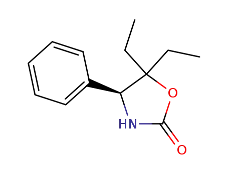 2-Oxazolidinone, 5,5-diethyl-4-phenyl-, (4S)-