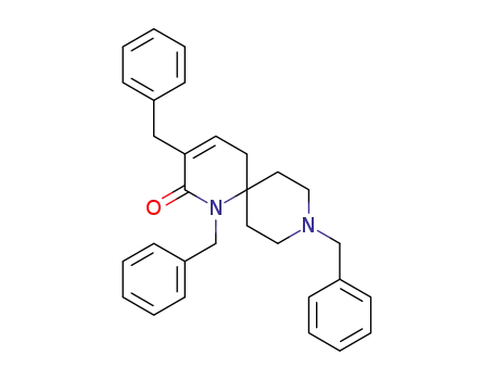 1,3,9-Tribenzyl-1,9-diazaspiro[5.5]undec-3-en-2-one