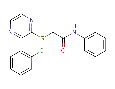 C<sub>18</sub>H<sub>14</sub>ClN<sub>3</sub>OS