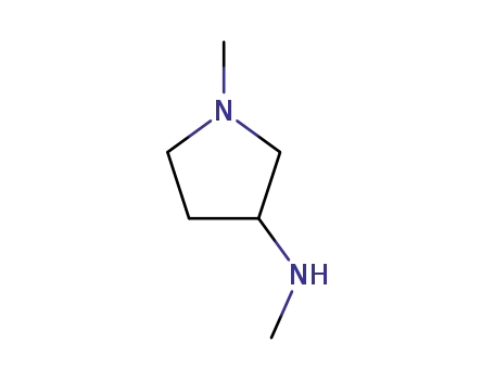 Molecular Structure of 64021-83-6 (N,N'-DIMETHYL-3-AMINOPYRROLIDINE)