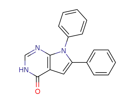 6,7-diphenyl-3,7-dihydro-pyrrolo[2,3-d]pyrimidin-4-one