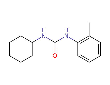 Molecular Structure of 108238-76-2 (<i>N</i>-cyclohexyl-<i>N</i>'-<i>o</i>-tolyl-urea)