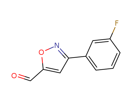 3-(3-Fluorophenyl)isoxazole-5-carbaldehyde